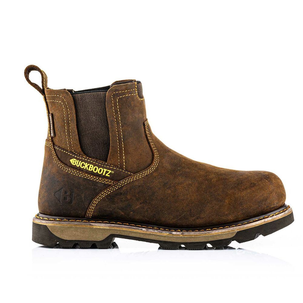 BUCKBOOTZ INSTAPPER BRUIN SB Werkschoen B1180