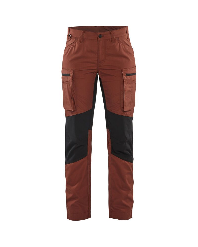 gebrand rood/zwart