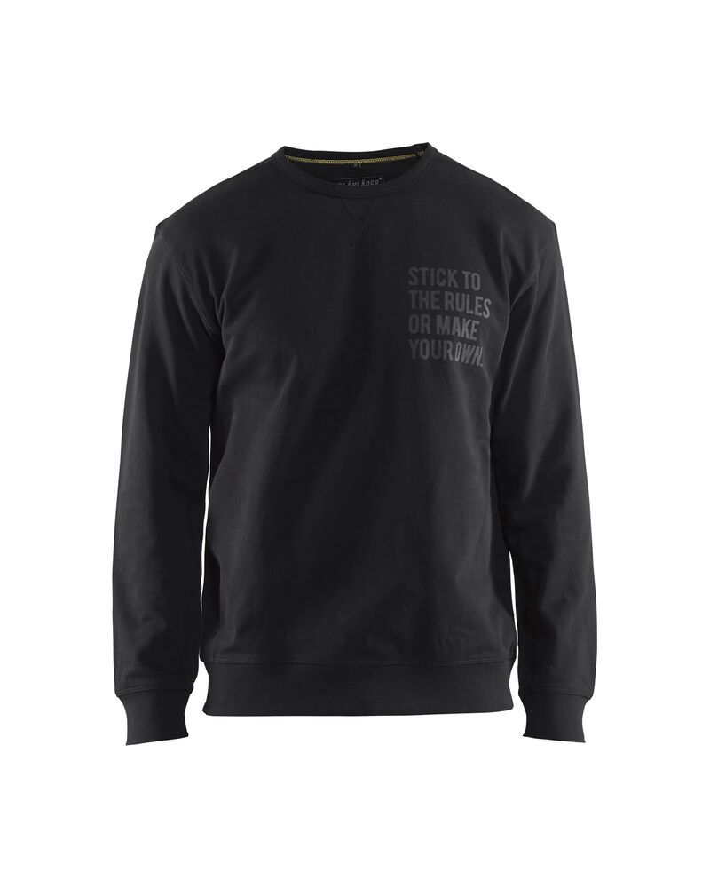 Blåkläder 9185 Sweatshirt Limited 'Stick to the Rules'