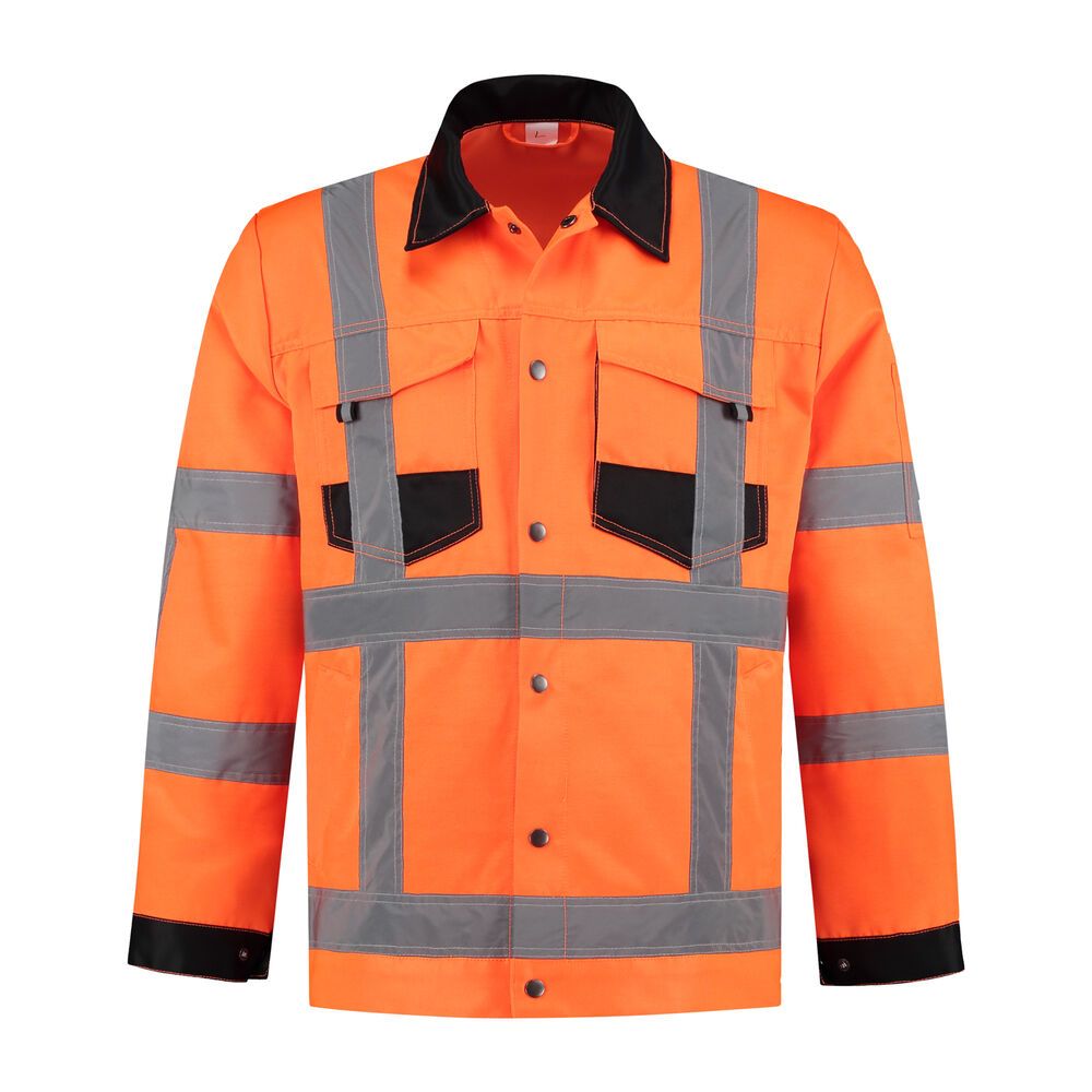 Werkjasje polyester/katoen RWS oranje