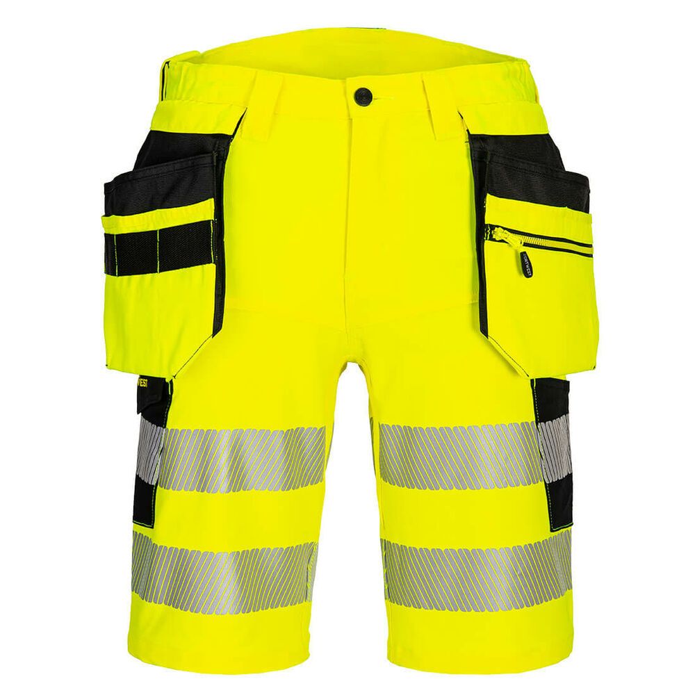 DX4 Hi-Vis korte broek met holsterzakken