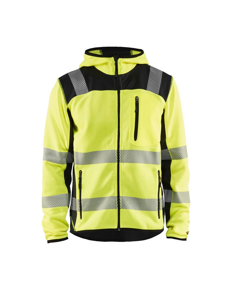 Blåkläder 4923 Gebreid vest met capuchon High Vis