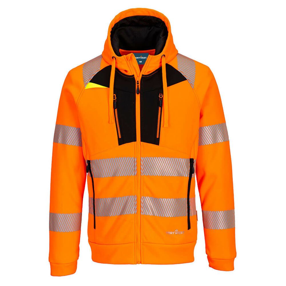 DX4 Hi-Vis Sweatshirt met rits
