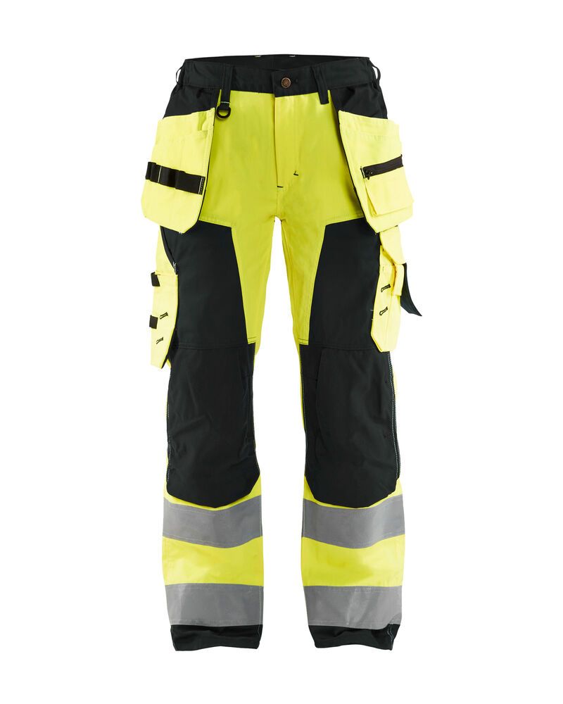 Blåkläder 7156 Dames werkbroek High Vis met spijkerzakken