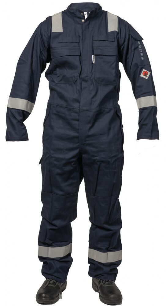 Vlamvertragende Antistatische Multinorm Overall Striping