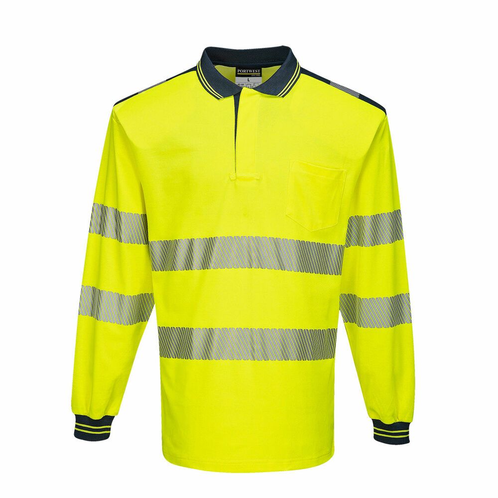 PW3 Hi-Vis Poloshirt Langemouw