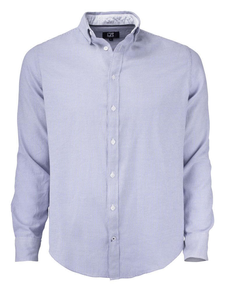 french blauw/ wit gestreept