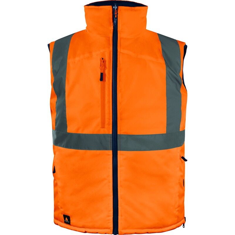 GILET FIDJI3HV ORANJE S Delta Plus
