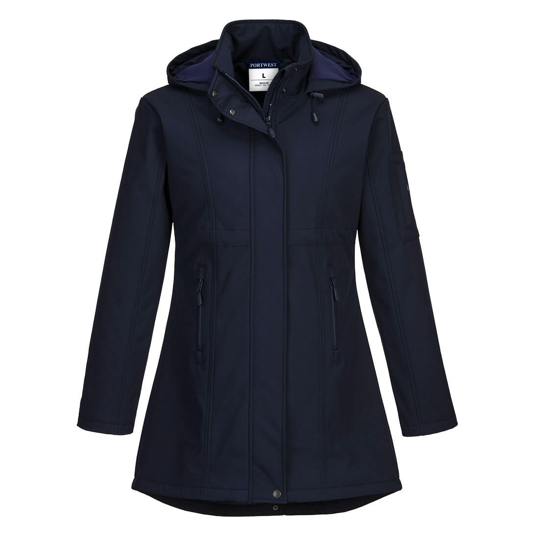 Carla Softshell Jack voor dames (3L)