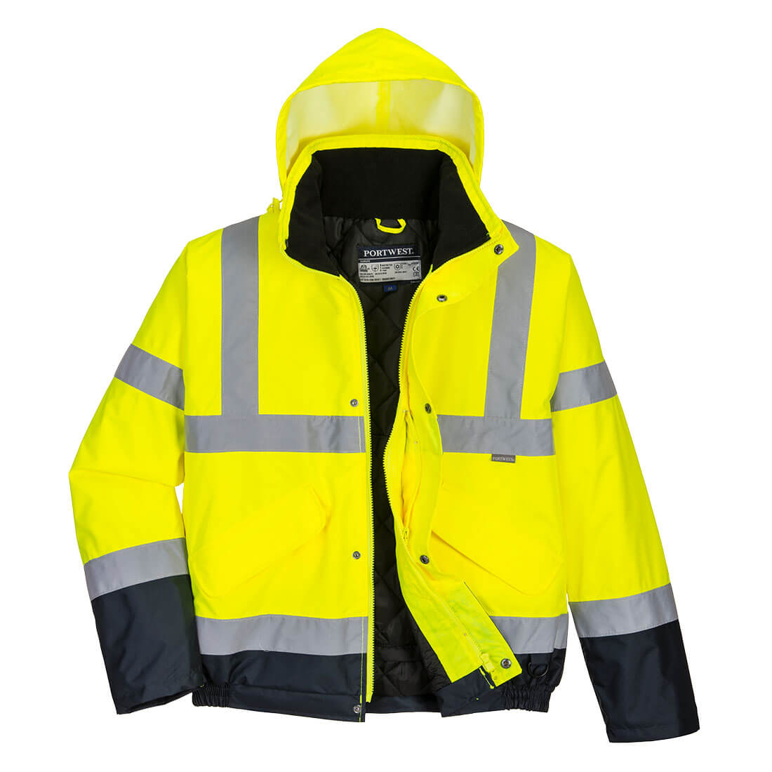 Hi-Vis tweekleuren bomberjack