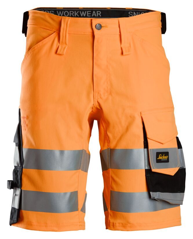 Snickers Stretch Korte Broek, High-Vis klasse 1 6136