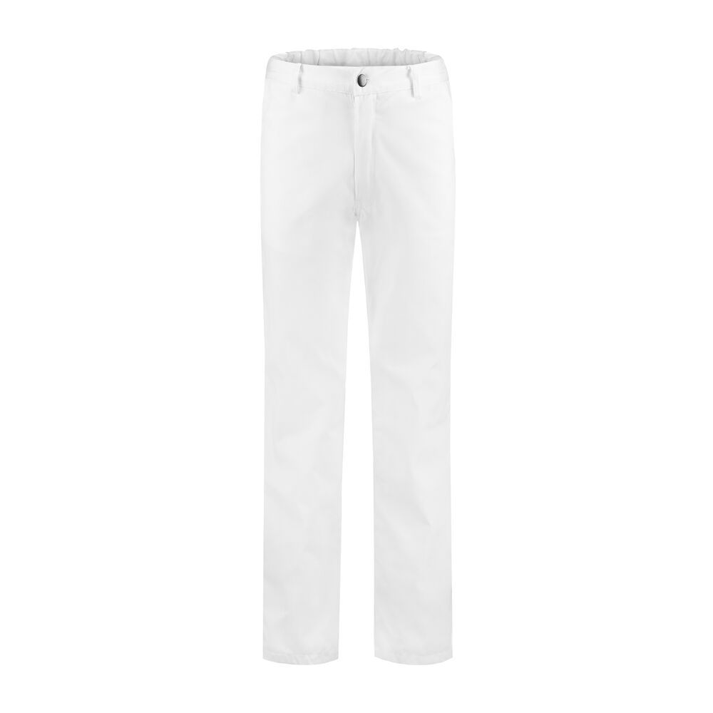 Foodbroek polyester/katoen wit maat 46