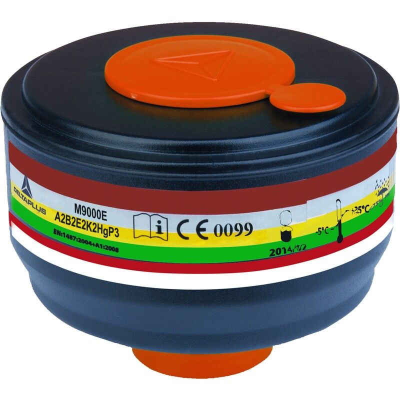 4 FILTERS ABEK2HGP3 M9000E Delta Plus