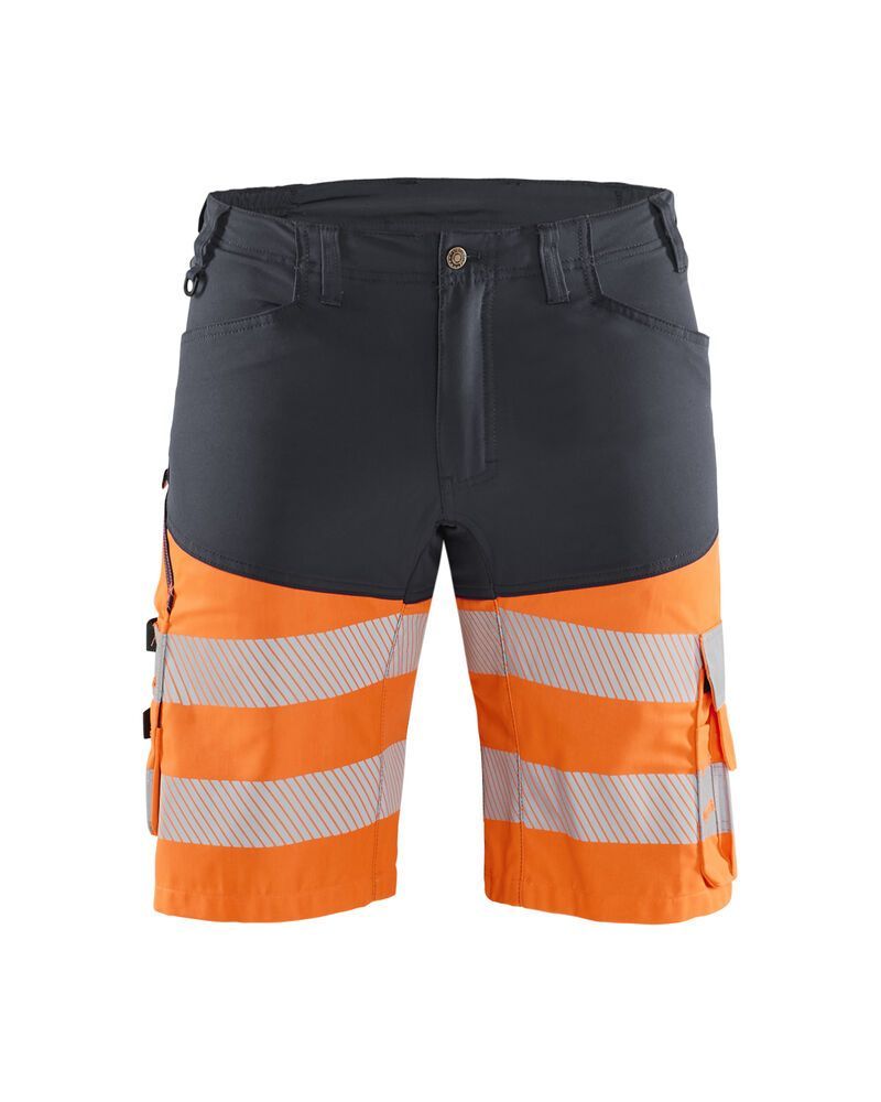 medium grijs/ high vis oranje
