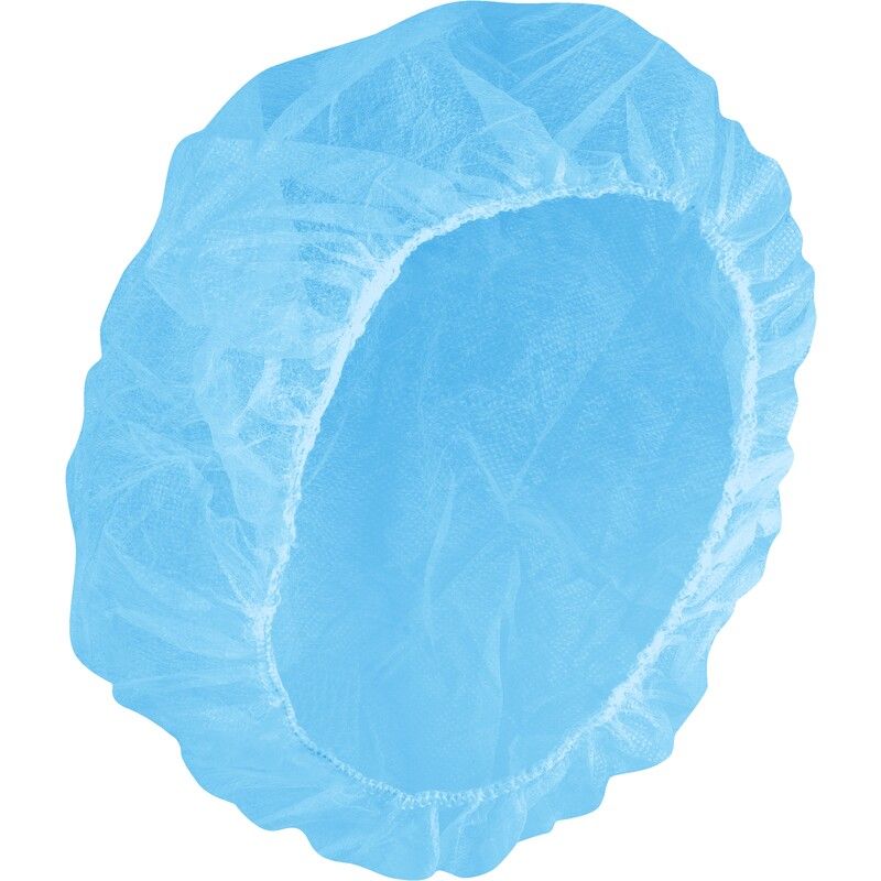 HAARKAPJES DOOS 100 BLAUW POLY Delta Plus