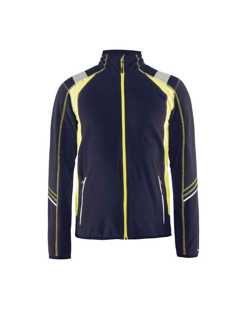 marine/high vis geel