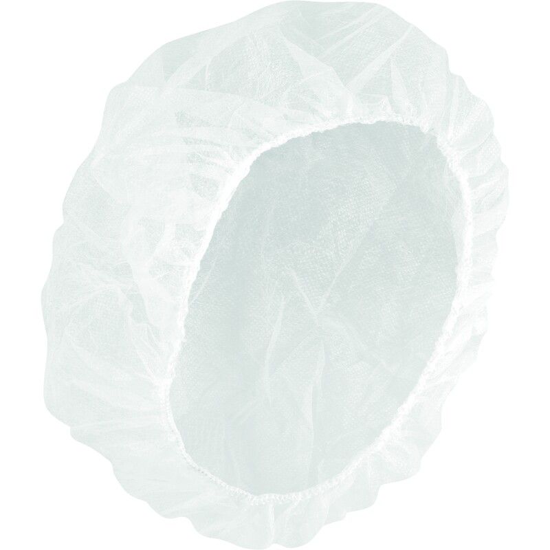 HAARKAPJES DOOS 100 WIT POLYPR Delta Plus
