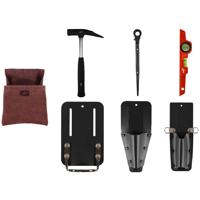 Steigerbouwset 7 delig met torpedo waterpas | SCS-LT | Eltee