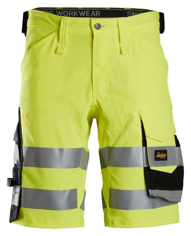 Snickers Stretch Korte Broek, High-Vis klasse 1 6136