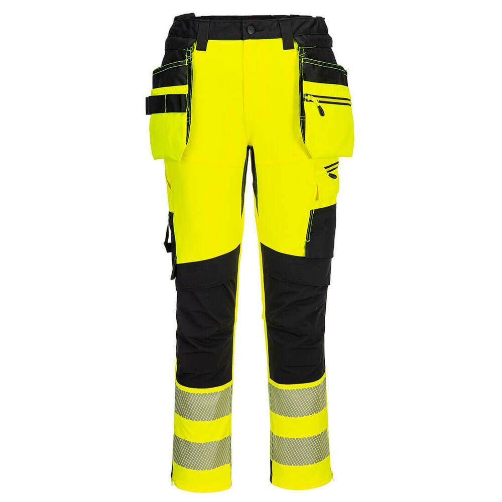 DX4-Hi-Vis Broek met afneembare holsterzakken