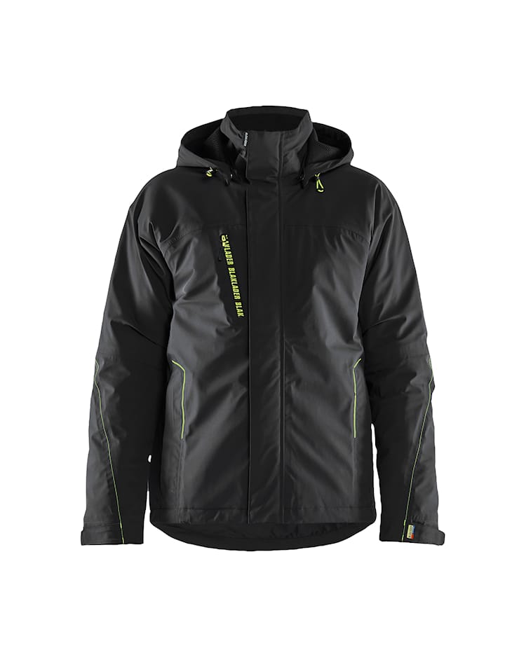 zwart/high vis geel