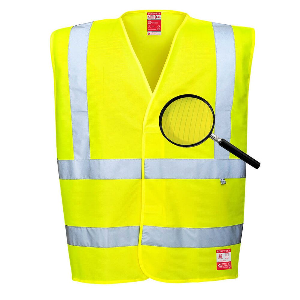 Hi-Vis Antistatisch en vlamvertragend Vest