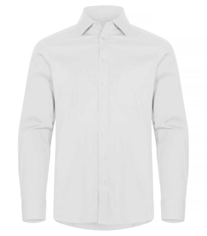 Clique Stretch Heren Overhemd Lm