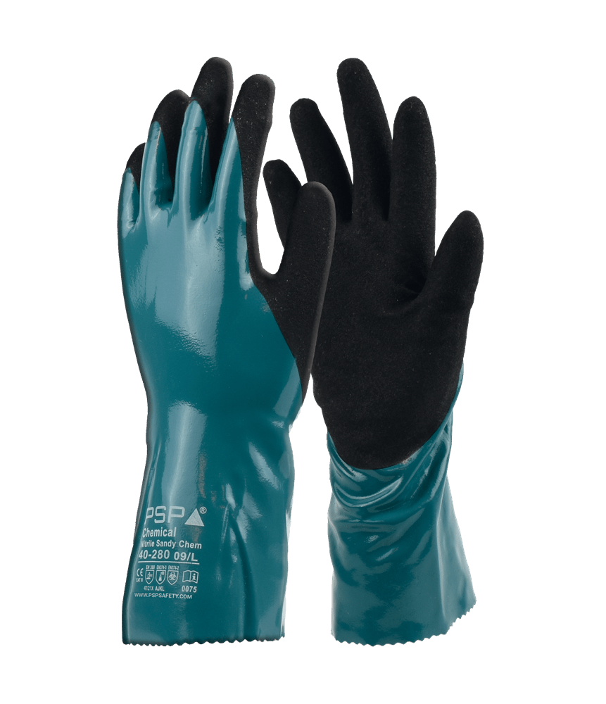 PSP 40-280 Chemical Top Sandy Nitril Werkhandschoen
