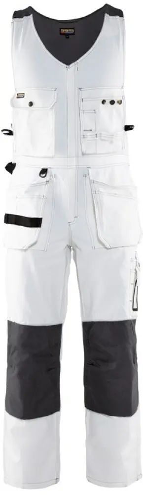 Blaklader Amerikaanse Overall 253212101098C52 Wit/Donkergrijs