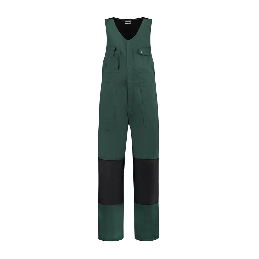 Bodybroek katoen/polyester grijs-zwart maat 54