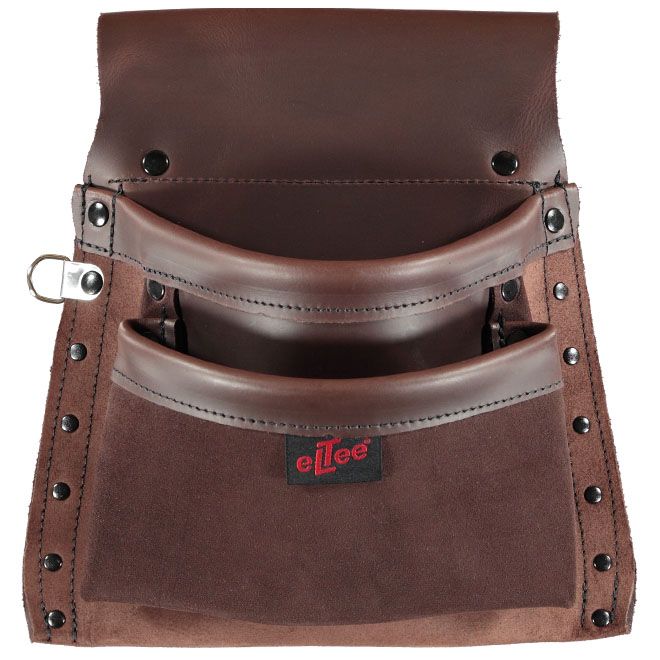 Enkele gereedschapsgordel 2 vakken en gereedschapskoord ring | NST-D2 | Eltee