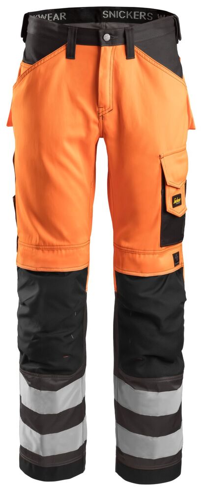 Snickers Broek High Visibility, Klasse 2 3333