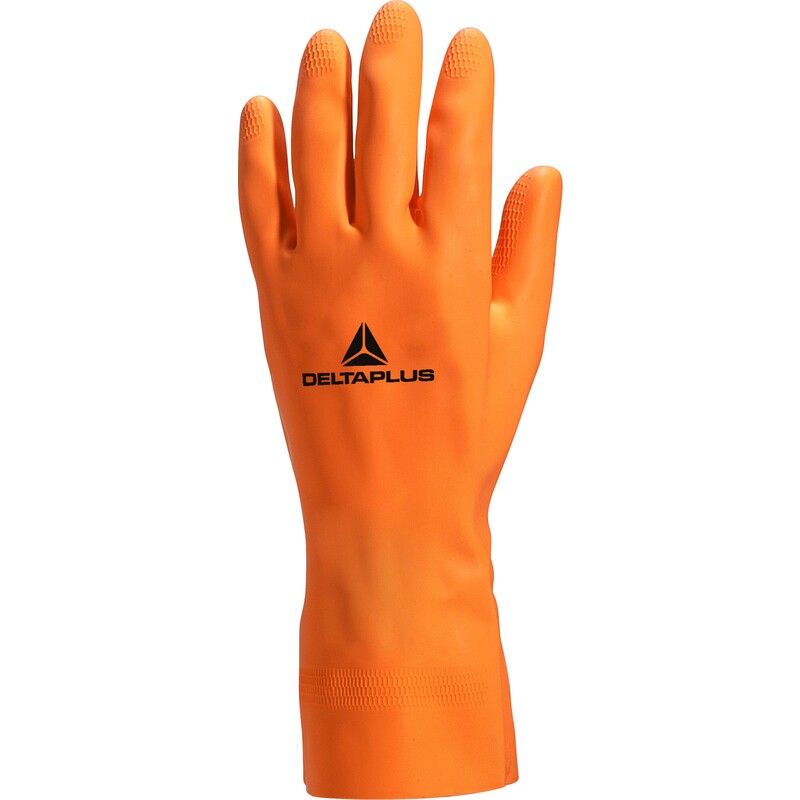 HANDSCH.LATEX ORANJE 30CM T8 Delta Plus