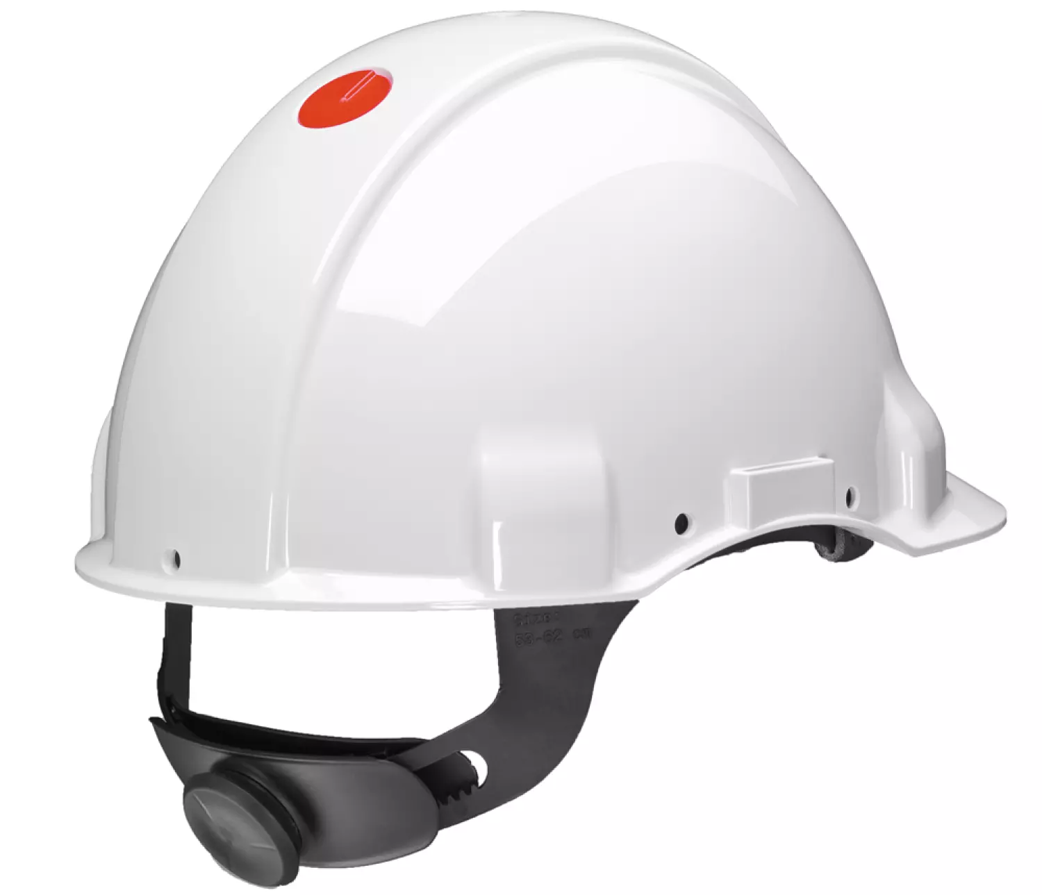 3M Peltor G3000NUV helm wit draaiknop