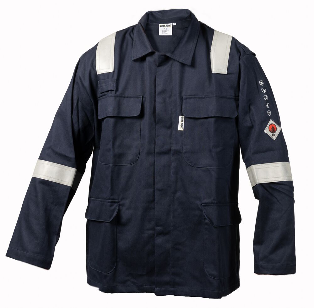 Vlamvertragende Antistatische Multinorm Werkjas Striping