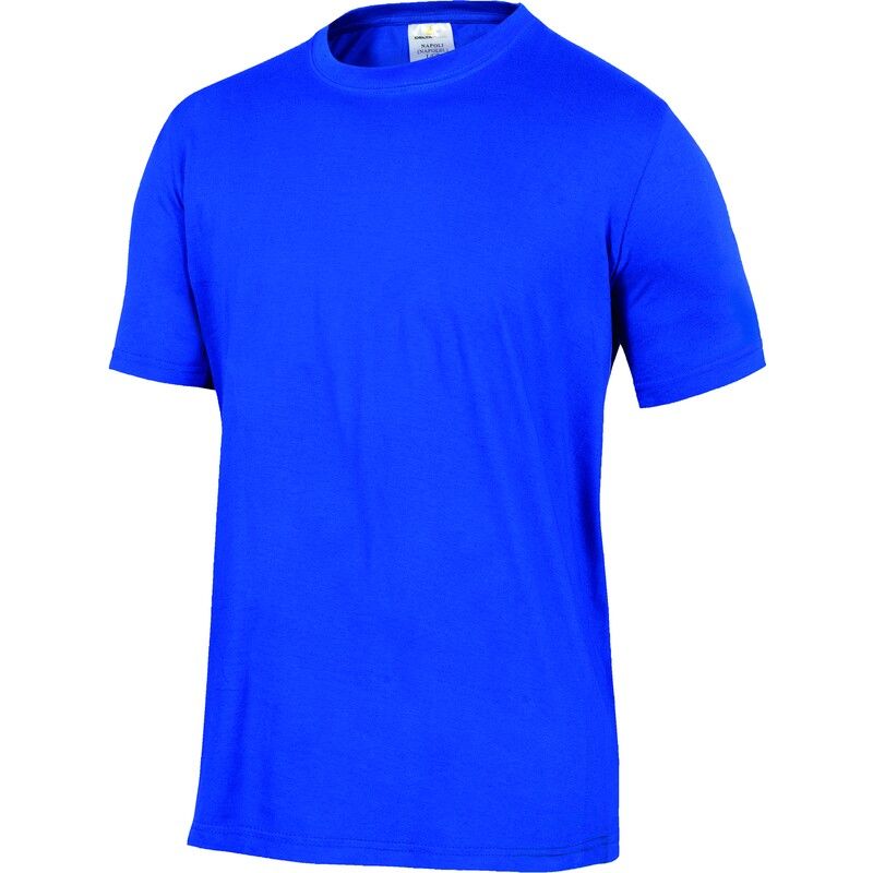T-SHIRT 100% KATOEN BLAUW Delta Plus