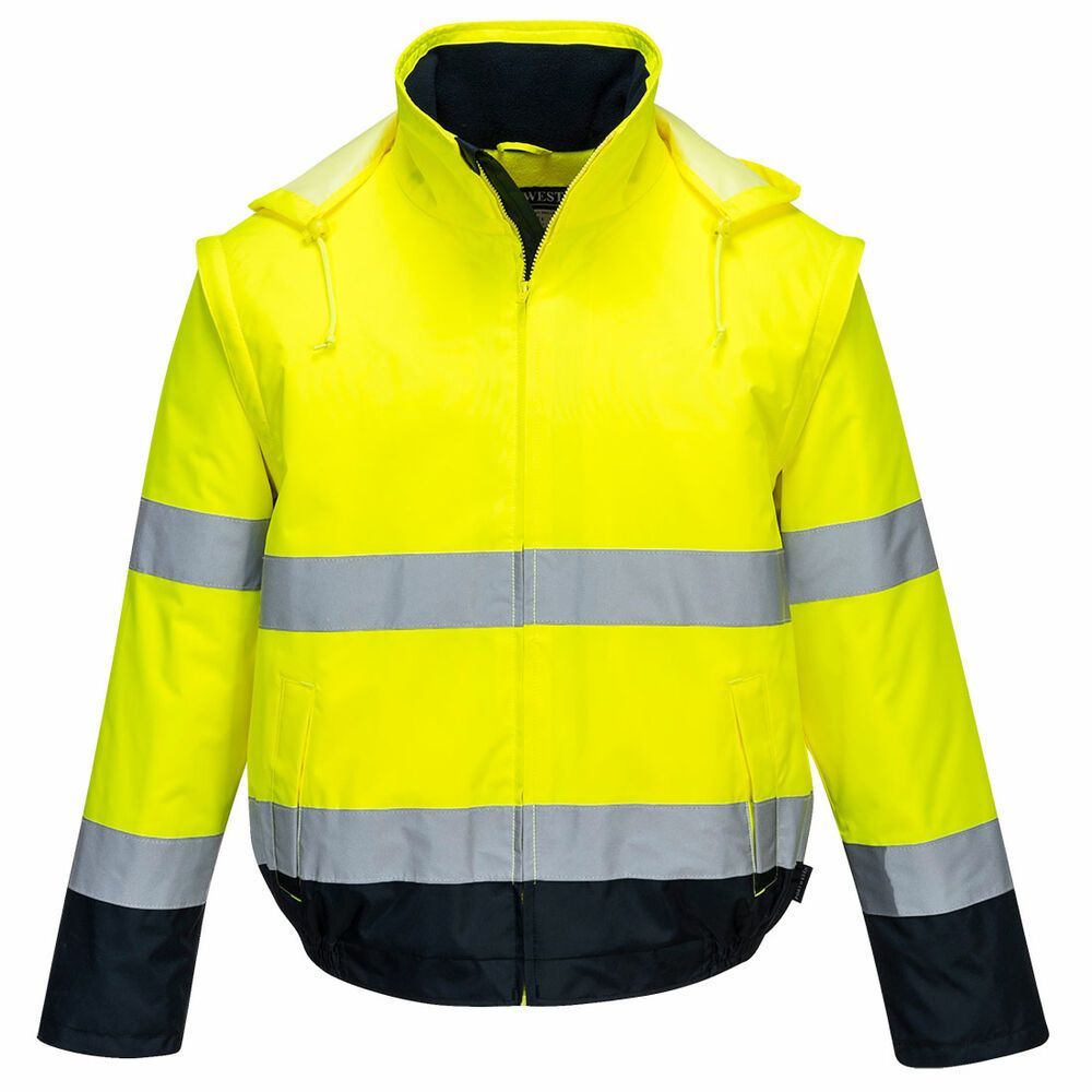Hi-Vis 2 in 1 contrast lichtgewicht jack