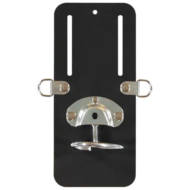 Hamerhouder met beweegbare beugel en gereedschapskoord ringen (9.5x21.5cm) | HHF-S | Eltee