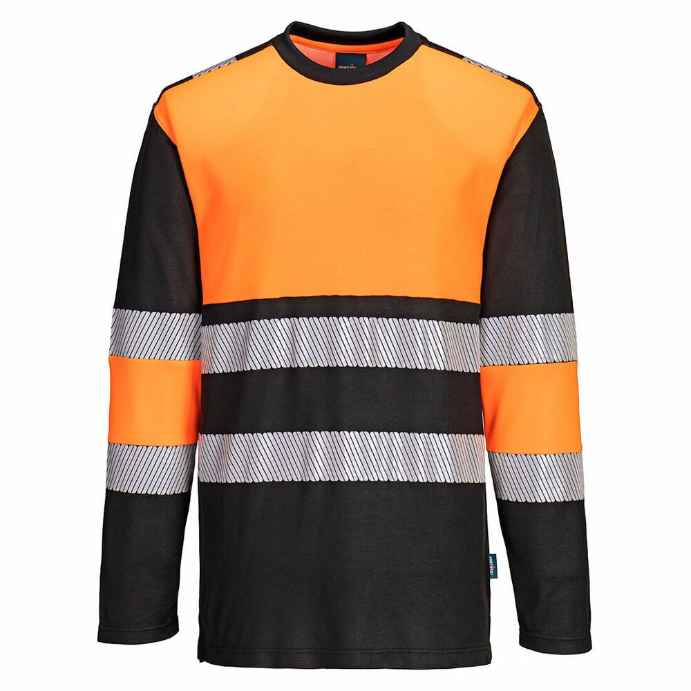 PW3 Hi-Vis T-Shirt lange mouw klasse 1