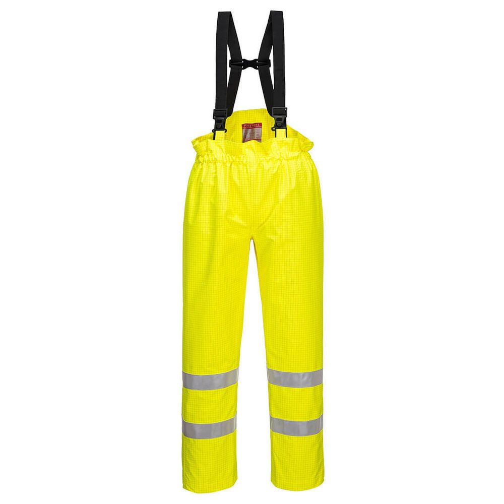 Bizflame Regen Ongevoerd - Hi-Vis Antistatische FR Broek