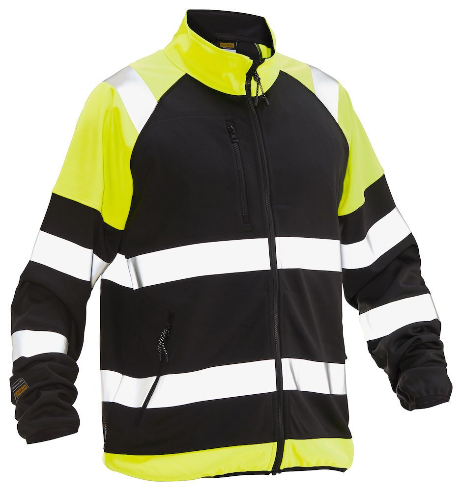 Jobman 5127 Softshell light jacket Hi-Vis