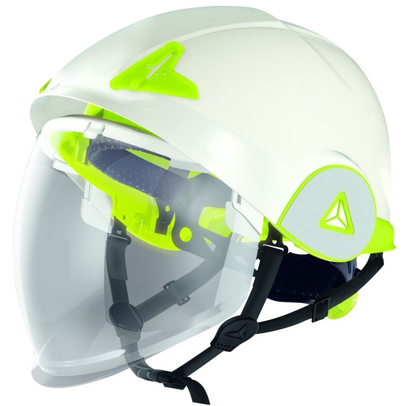 HELM ONYX2 WIT/GEEL Delta Plus