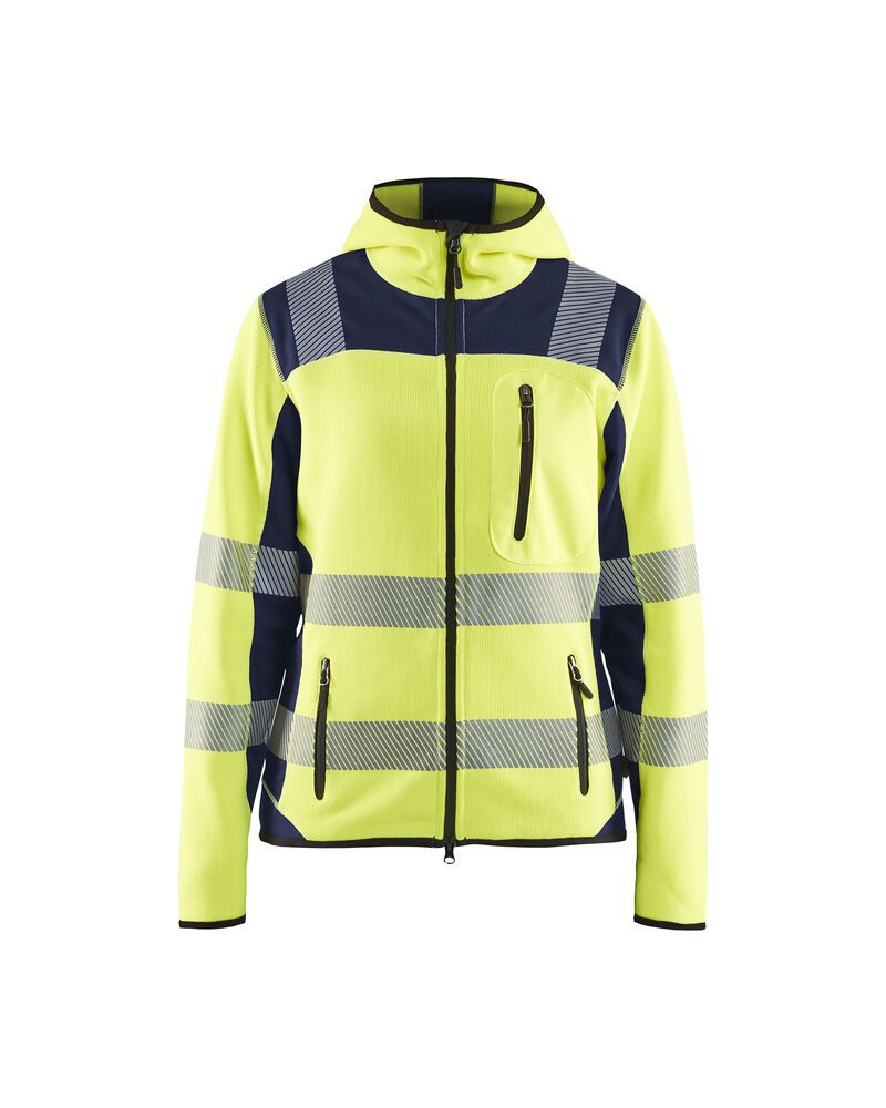 Blåkläder 4967 Dames gebreid vest High Vis