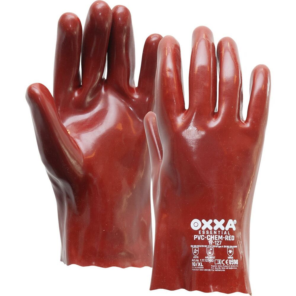 OXXA PVC-Chem-Red 17-127 handschoen