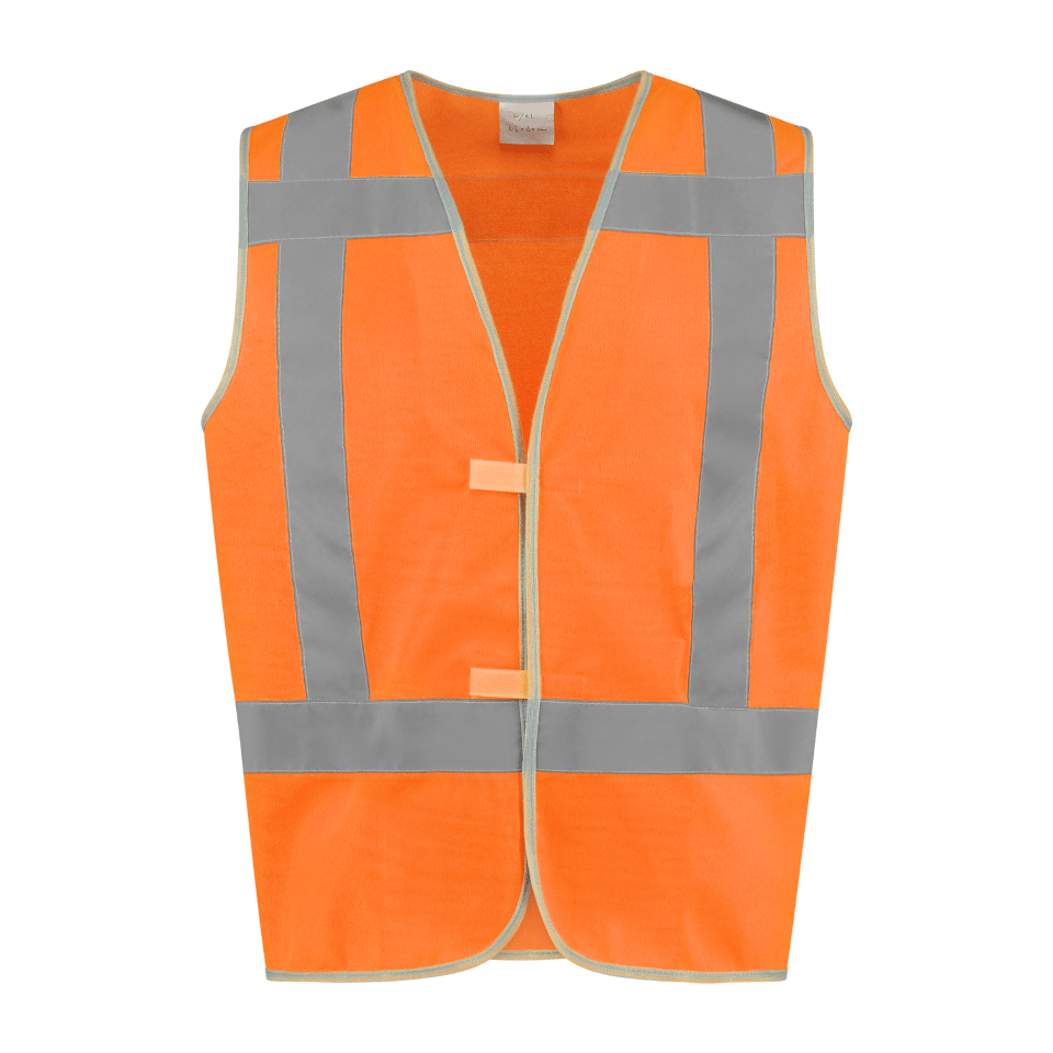VEILIGHEIDSVEST RWS HIGH VISBILITY ORANJE BISON