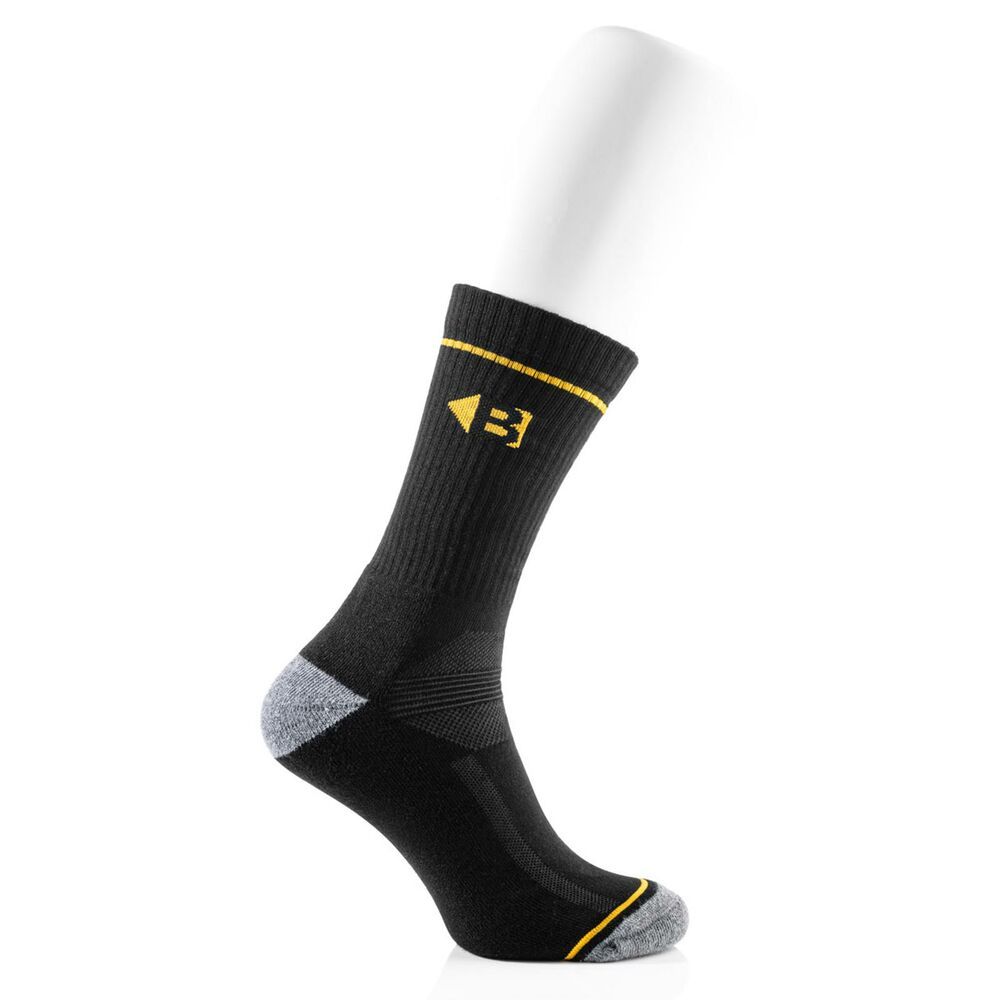 BUCKBOOTZ BUCKSOKZ COOL ZWART 6-pack Kleding BSOKZCOOL-6PK