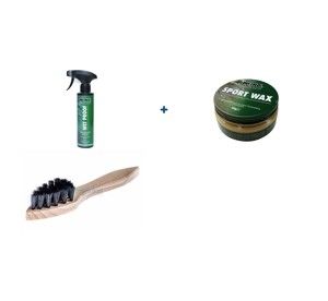 MEINDL VERZORGINGSSET SCHOEN SPRAY VET BORSTEL