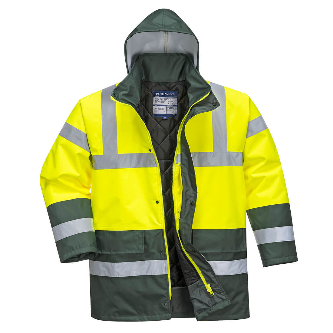 Hi-Vis Tweekleuren Parka