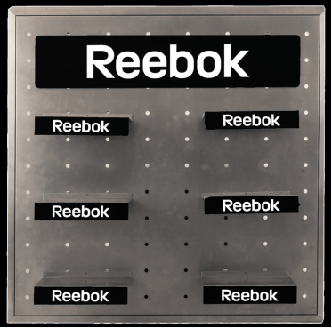 Reebok Sleuvenwand Metalen Steunen Art. 20217