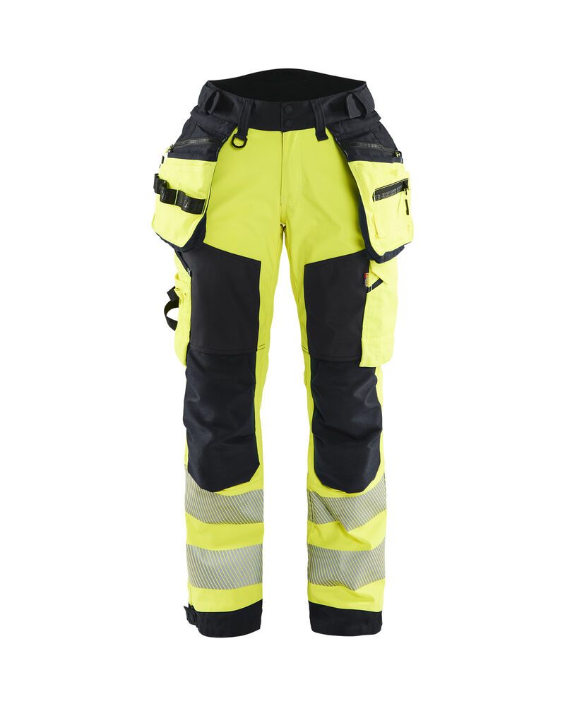 Blåkläder 7118 Dames Softshell Werkbroek High Vis